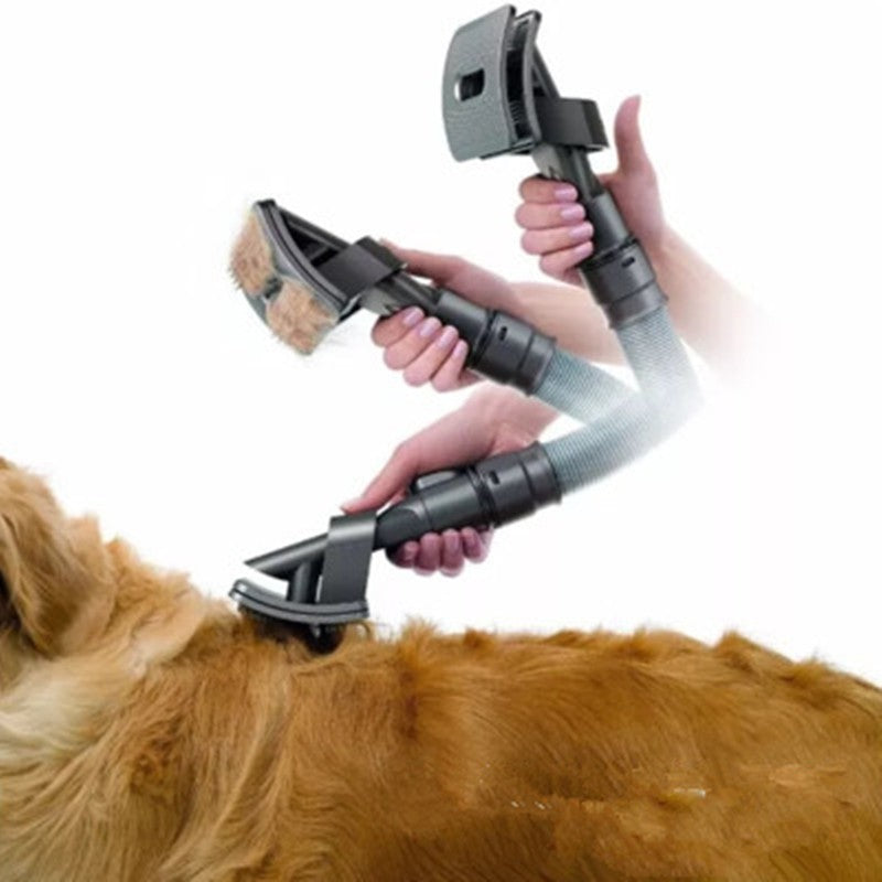 FurVac™ Mess-Free Pet Grooming Vacuum Attachment